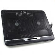 Охладител за лаптоп Cooler 2088, 2 вентилатора, до 15.6" инча, черен
