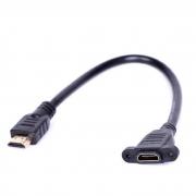 Кабел HDMI мъжки - HDMI женски / 0.30 метра