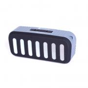 Bluetooth колонка NR-2013, Bluetooth, FM радио, AUX, micro SD Card, Сив/Черен