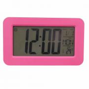 Часовник с Термометър  DS-3623 вътрешна температура,  Часовник, Аларма, розов