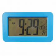 Часовник с Термометър  DS-3623, вътрешна температура,  Часовник, Аларма, зелен