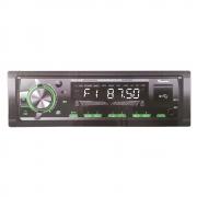 Bluetooth Радио за кола Thunder TUSB-210BT, свалящ се панел, USB SD AUX FM радио, дистанционно, 4x35W