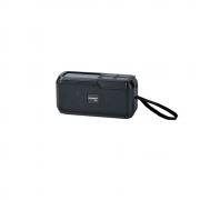 Bluetooth колонка VNN-2000, Соларен панел, Екран, FM радио, литиево-йонна батерия, слот за USB/micro SD CARD, черна