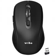 Безжична мишка WIRELESS RF-2836B Black, черна