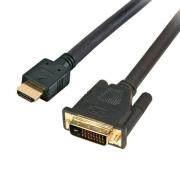 Кабел HDMI-DVI-D, 1.5метра