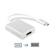 Кабел USB 3.1Type C конектор към HDMI 1080p 2K HDTV адаптер за Apple MacBook Chromebook