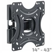 Регулируема Стойка за Телевизор 19"-43" инча, до 20кг, Thunder L212