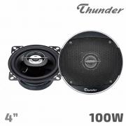 Авто Говорители 4" THUNDER TCS-4019 Трилентови, в комплект