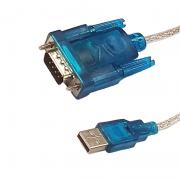 Кабел USB мъжки - RS232 мъжки, комплект с диск, 0.80 метра