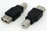 Конектор USB A/Ж-USB B/М