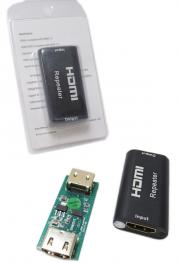 Снадка-повторител за HDMI  с вграден усилвател за усилване на сигнал, 3D, UHD, 4K, до 40 метра