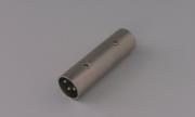 Конектор F-207,  преход канон(CANON,XLR) мъжки към канон(CANON,XLR) мъжки, метален